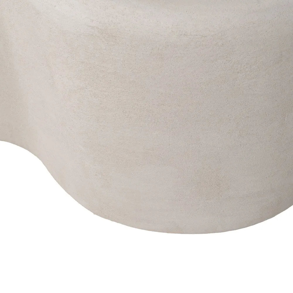 COFFE TABLE WHITE MDF- WILMA 103 X 71 X 38 CM