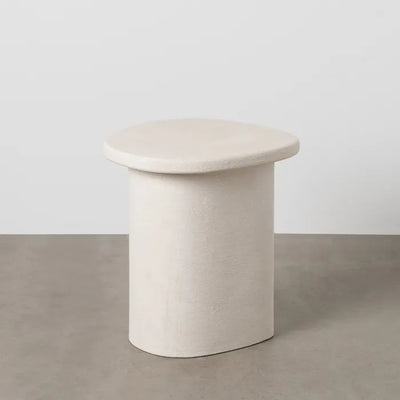 SIDE TABLE WHITE MDF- WILMA 48 X 43 X 50 CM