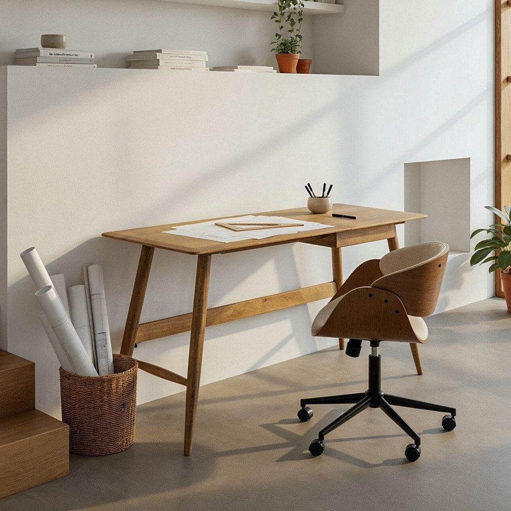 Mango Wood Desk 150x55x75 cm