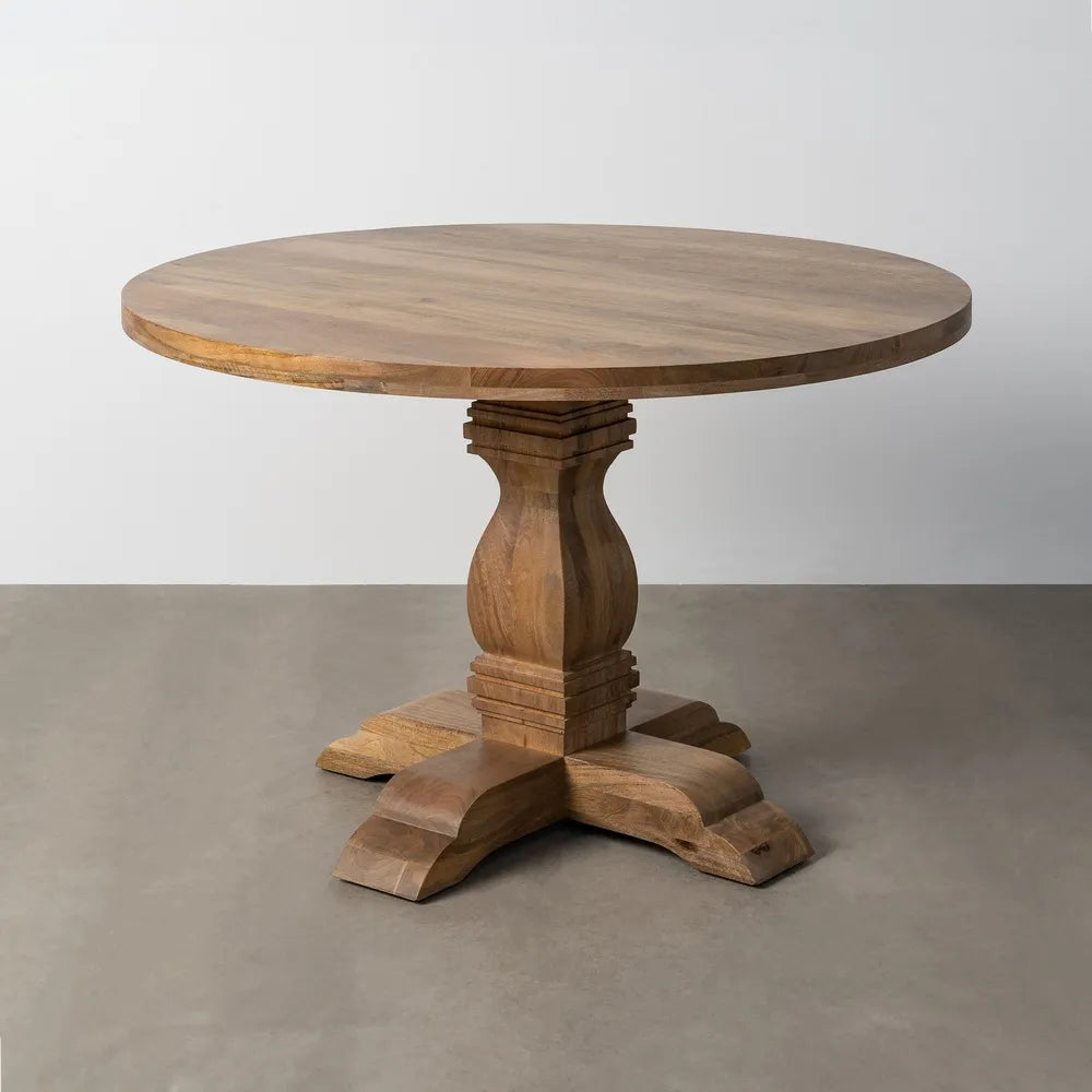 MANGO WOOD DINING TABLE 120 X 120 X 76 CM
