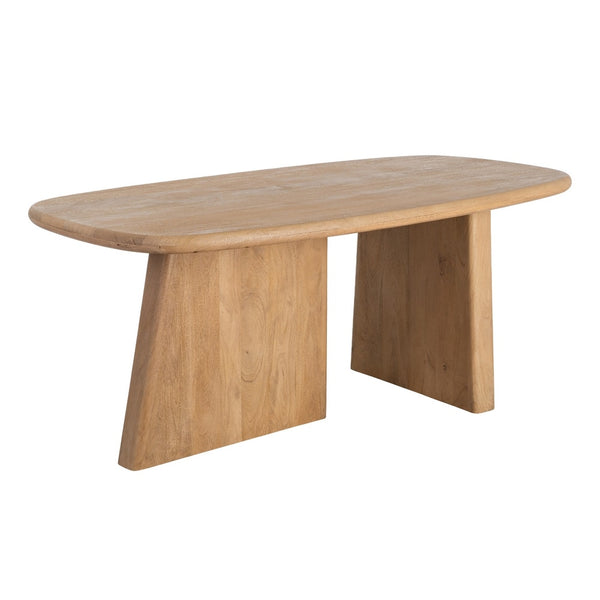 Natural Mango Wood Dining Table 180x90x76 cm