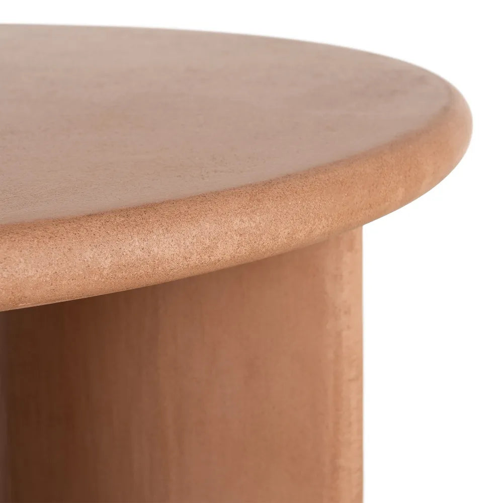 COFFE TABLE TILE MDF-CONCRETE ROOM 80 X 80 X 38,50 CM