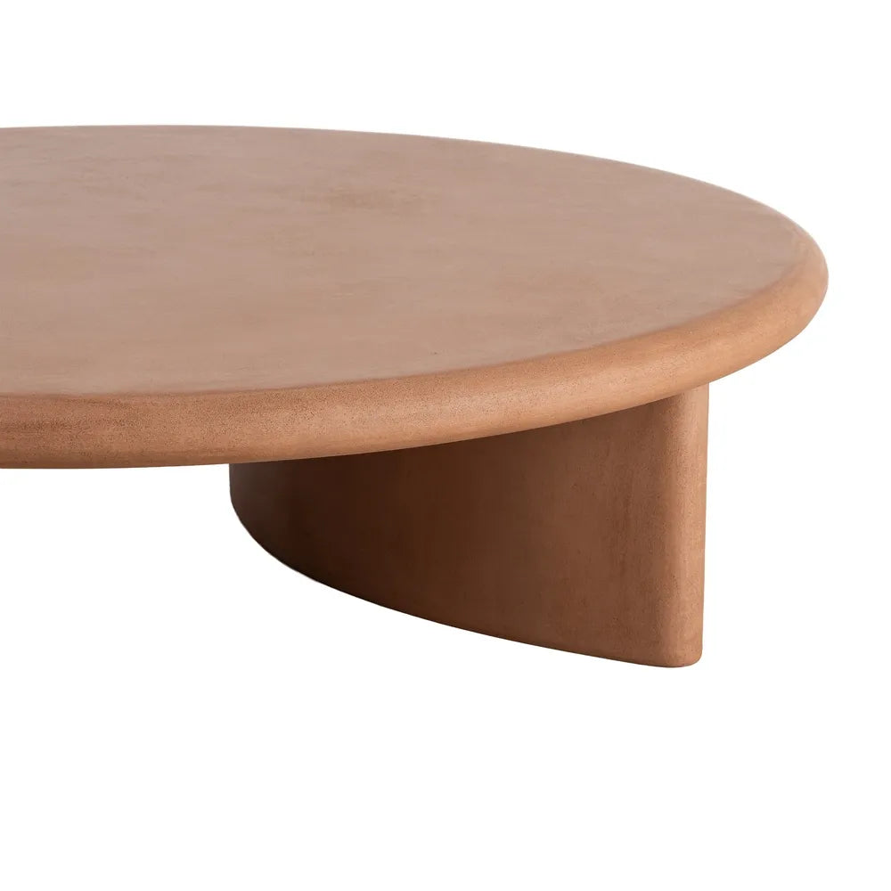 COFFEE TABLE DM-MICROCEMENT LIVING ROOM 120 X 120 X 33 CM