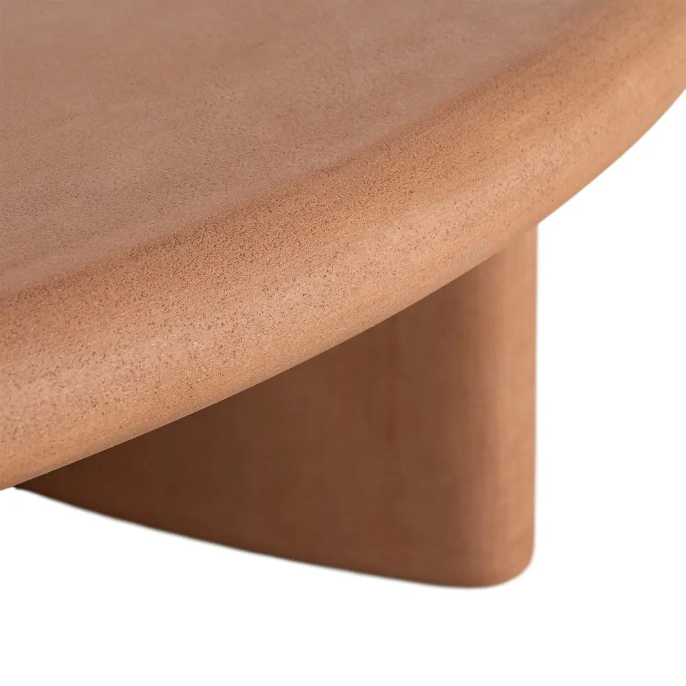 COFFEE TABLE DM-MICROCEMENT LIVING ROOM 120 X 120 X 33 CM