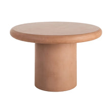 Load image into Gallery viewer, DINING TABLE TILE MDF-CONCRETE ROOM 120 X 120 X 76 CM