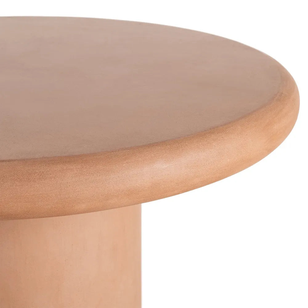 DINING TABLE TILE MDF-CONCRETE ROOM 120 X 120 X 76 CM