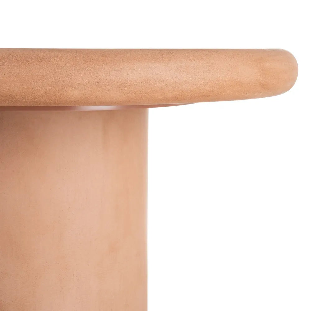 DINING TABLE TILE MDF-CONCRETE ROOM 120 X 120 X 76 CM