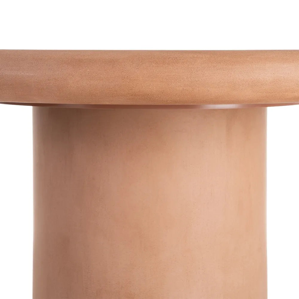 DINING TABLE TILE MDF-CONCRETE ROOM 120 X 120 X 76 CM