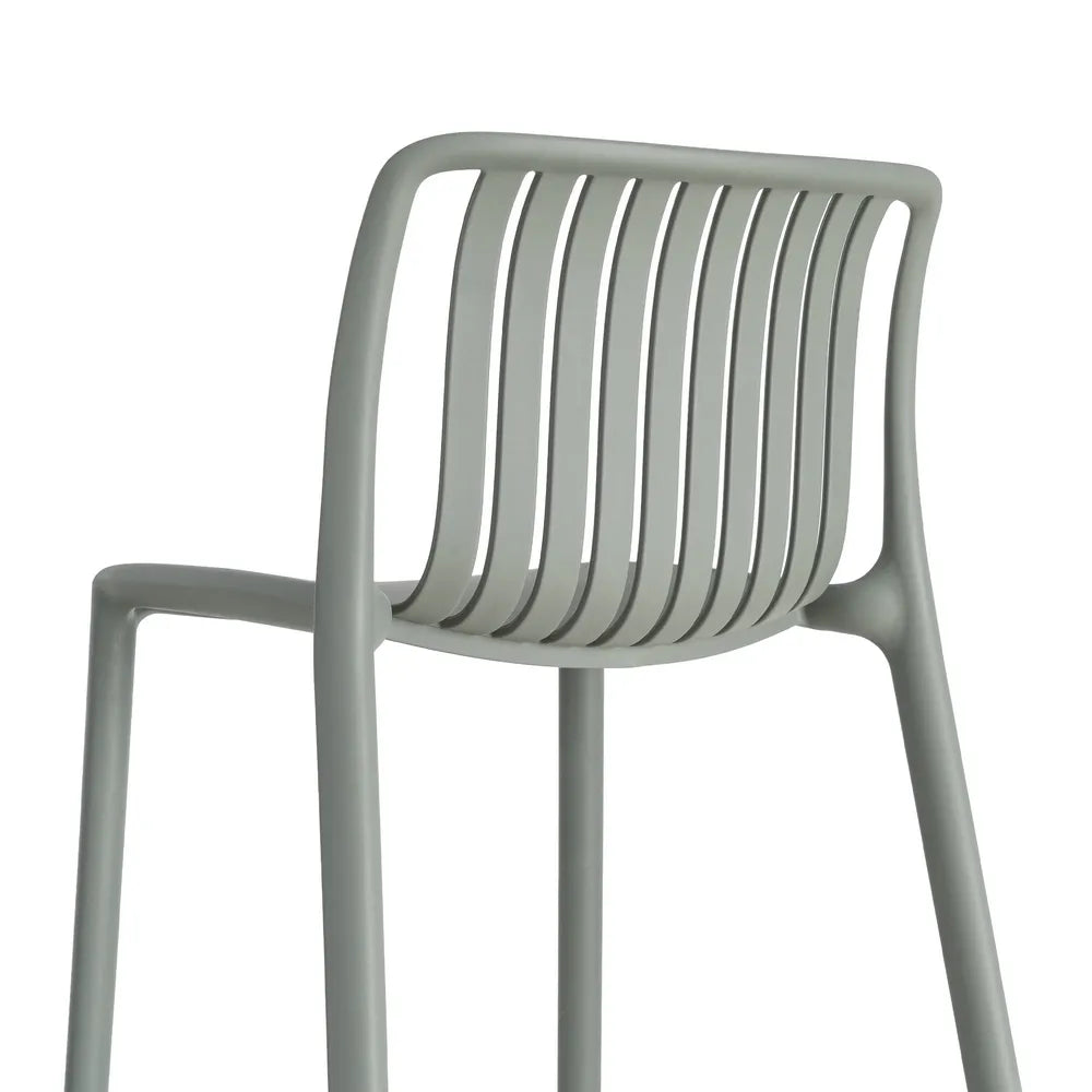 STOOL GREEN POLYPROPYLENE OUTDOOR 52 X 55 X 100 CM