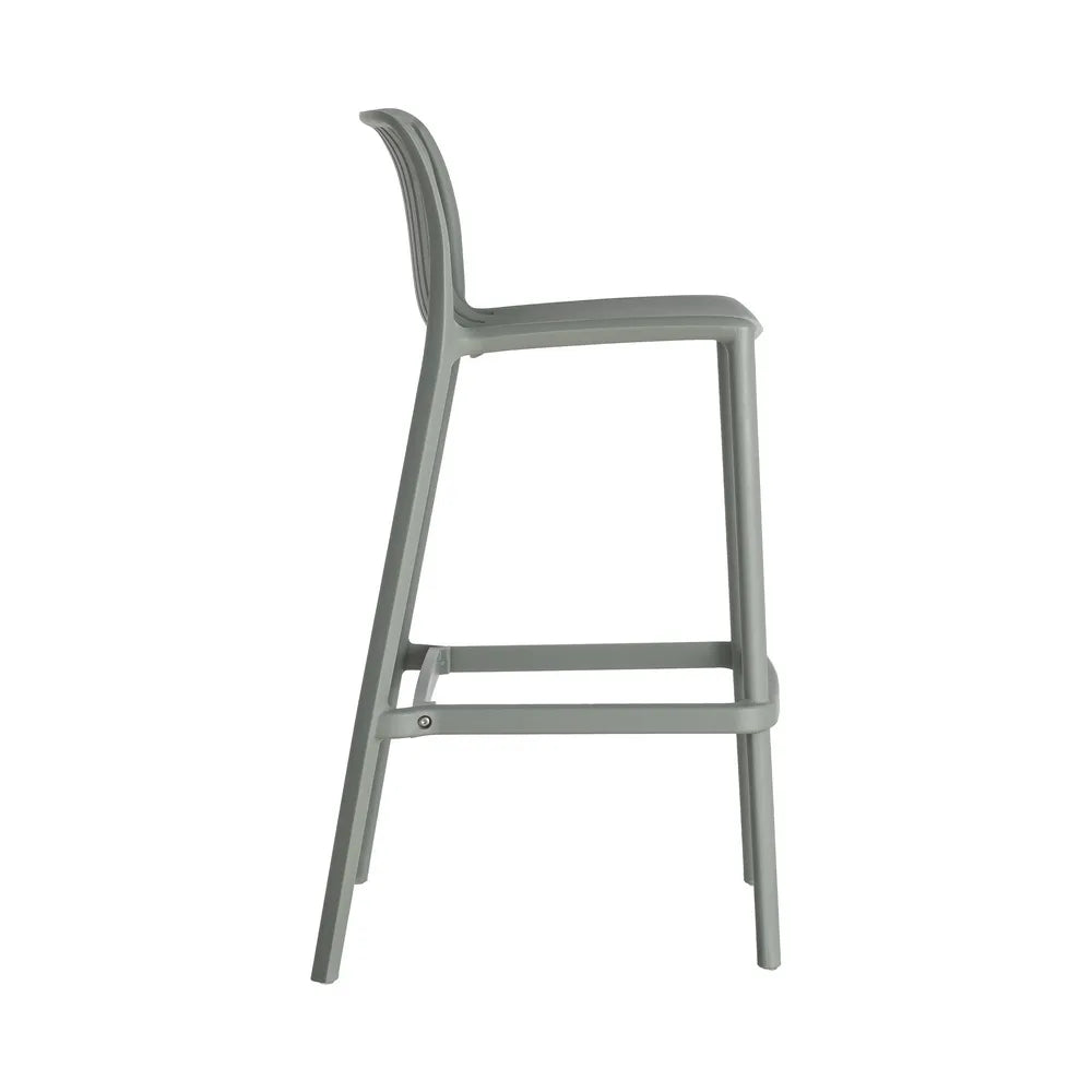 STOOL GREEN POLYPROPYLENE OUTDOOR 52 X 55 X 100 CM