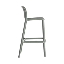Cargar imagen en el visor de la galería, STOOL GREEN POLYPROPYLENE OUTDOOR 52 X 55 X 100 CM