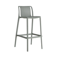 Cargar imagen en el visor de la galería, STOOL GREEN POLYPROPYLENE OUTDOOR 52 X 55 X 100 CM