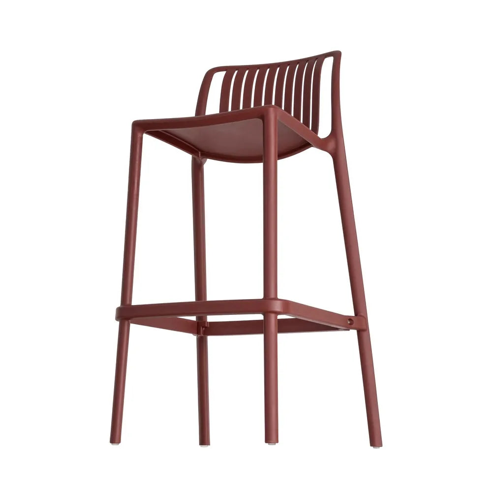 GARNET POLYPROPYLENE EXTERIOR STOOL 52 X 55 X 100 CM