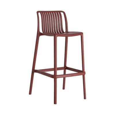 GARNET POLYPROPYLENE EXTERIOR STOOL 52 X 55 X 100 CM