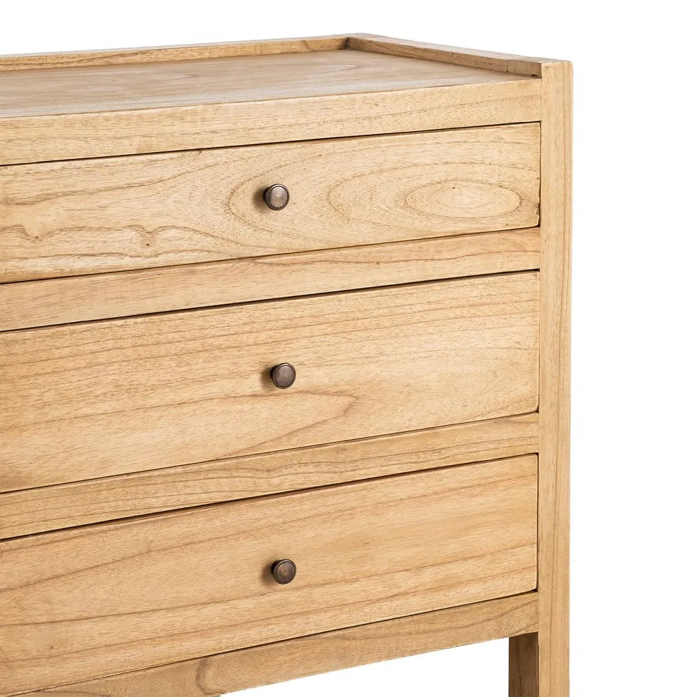 Mindi bedside table 65 x 40 x 65 cm – BOIS BLANC HOME
