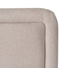 Cargar imagen en el visor de la galería, BED BEIGE FABRIC 160 X 217 X 107 CM