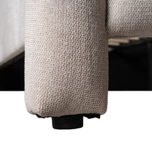 Cargar imagen en el visor de la galería, BED BEIGE FABRIC 160 X 217 X 107 CM