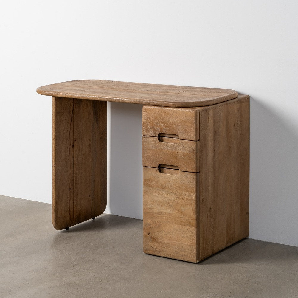 Natural Mango Wood Desk 110x50x75 cm