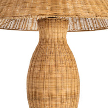 Charger l&#39;image dans la galerie, NATURAL RATTAN FLOOR LAMP LIGHTING 70 X 70 X 138 CM