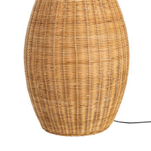 Charger l&#39;image dans la galerie, NATURAL RATTAN FLOOR LAMP LIGHTING 70 X 70 X 138 CM