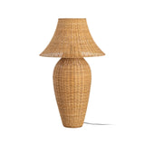 NATURAL RATTAN FLOOR LAMP LIGHTING 60 X 60 X 99 CM