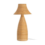 NATURAL RATTAN FLOOR LAMP LIGHTING 60 X 60 X 118.50 CM