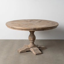 Load image into Gallery viewer, DINING TABLE PINE WOOD ROOM 140 X 140 X 76 CM