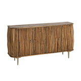 Mango wood sideboard 148 x 39 x 78 cm