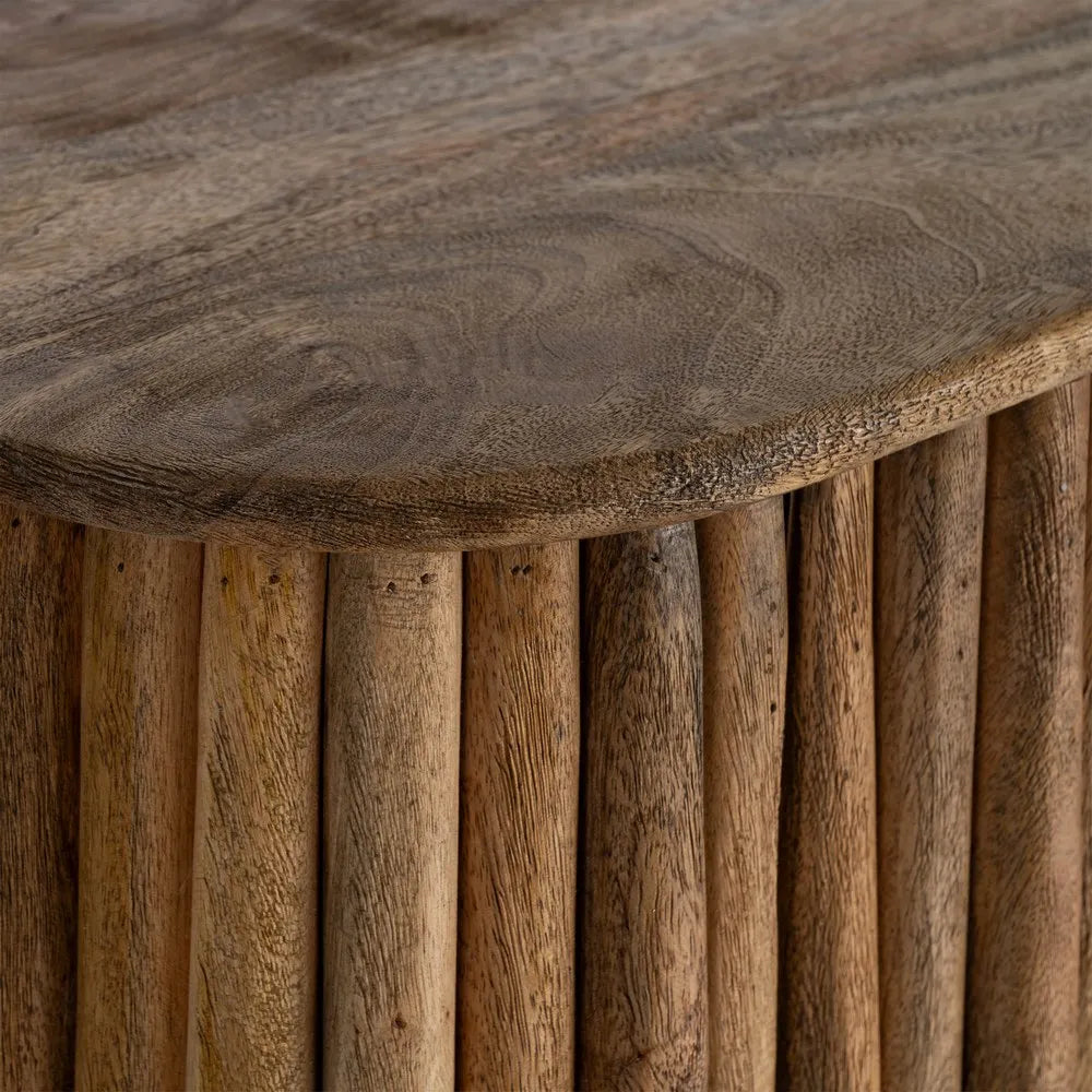 Mango wood sideboard 148 x 39 x 78 cm