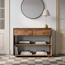 Load image into Gallery viewer, CONSOLE MANGO WOOD ROOM 100 X 35 X 80 CM