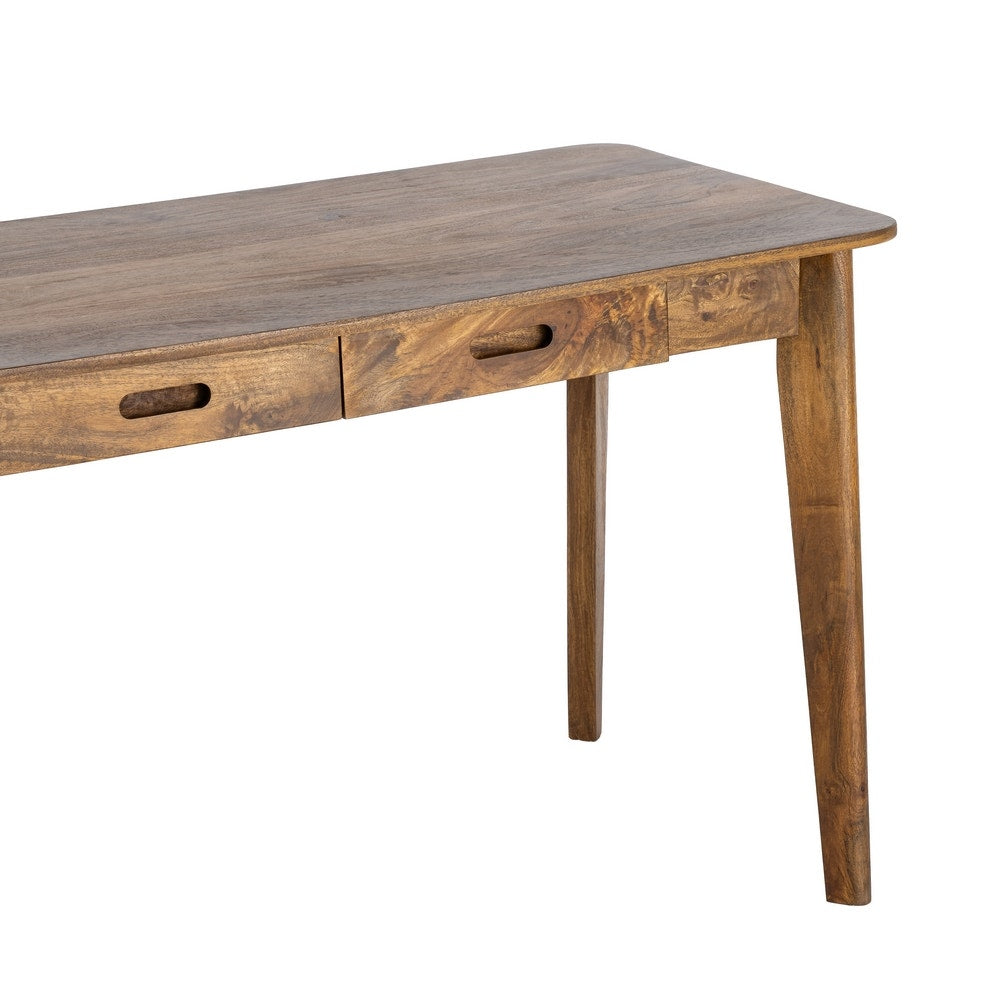 Honey Mango Wood Desk 130x65x76 cm