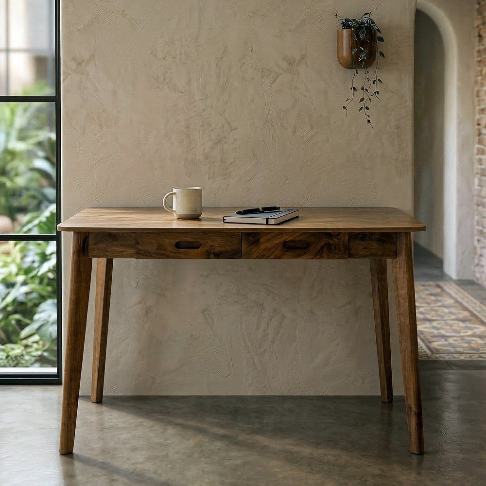 Honey Mango Wood Desk 130x65x76 cm