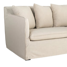 Cargar imagen en el visor de la galería, SOFA BEIGE FABRIC 215 X 92 X 78 CM