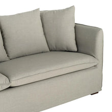 Laden Sie das Bild in den Galerie-Viewer, SOFA GREEN FABRIC 215 X 92 X 78 CM