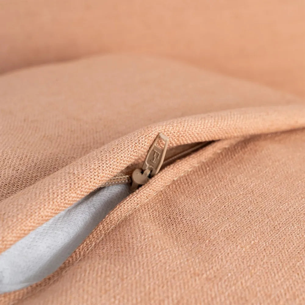 SOFA SALMON FABRIC 215 X 92 X 78 CM