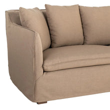 Load image into Gallery viewer, SOFA BROWN FABRIC 215 X 92 X 78 CM