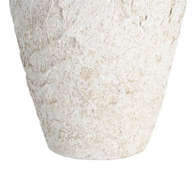 Carica l'immagine nel visualizzatore di Gallery, WHITE CERAMIC VASE 23 X 23 X 40 CM