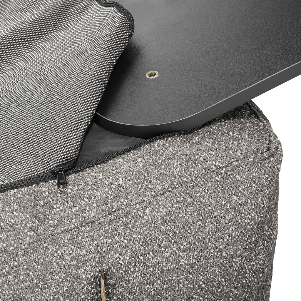 Outdoor corner seat -GROW- colour (excl. foot plate)