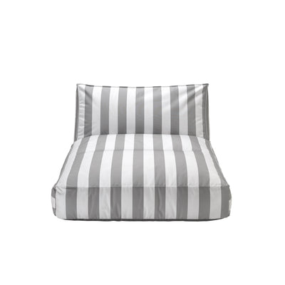 Outdoor Bed -STAY- colour Lily White/Elephant Skin - size 120 x 190 cm
