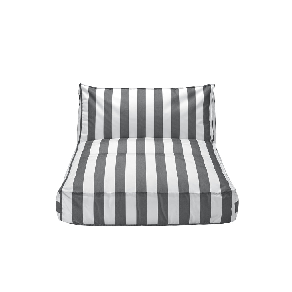 Outdoor Bed -STAY- colour Lily White/Black - size 120 x 190 cm