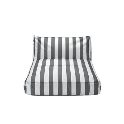 Outdoor Bed -STAY- colour Lily White/Black - size 120 x 190 cm