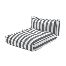 Load image into Gallery viewer, Outdoor Bed -STAY- colour Lily White/Black - size 120 x 190 cm