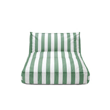 Load image into Gallery viewer, Outdoor Bed -STAY- colour Lily White/Duck Green - size 120 x 190 cm