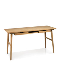 Load image into Gallery viewer, 2 DRAWERS TEAK DESK
