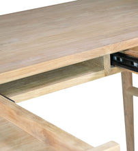 Load image into Gallery viewer, 2 DRAWERS TEAK DESK