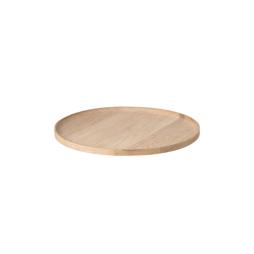 Tray -OKU- colour Oak - size M- round
