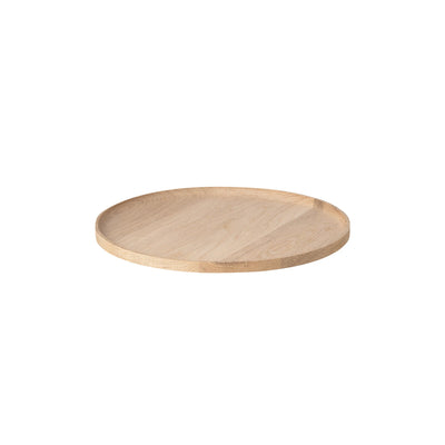 Tray -OKU- colour Oak - size M- round