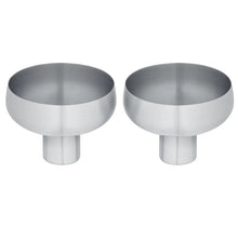 Laden Sie das Bild in den Galerie-Viewer, Set of 2 champagne bowls -KOYOI STEEL- colour Stainless Steel matt - size 90 ml