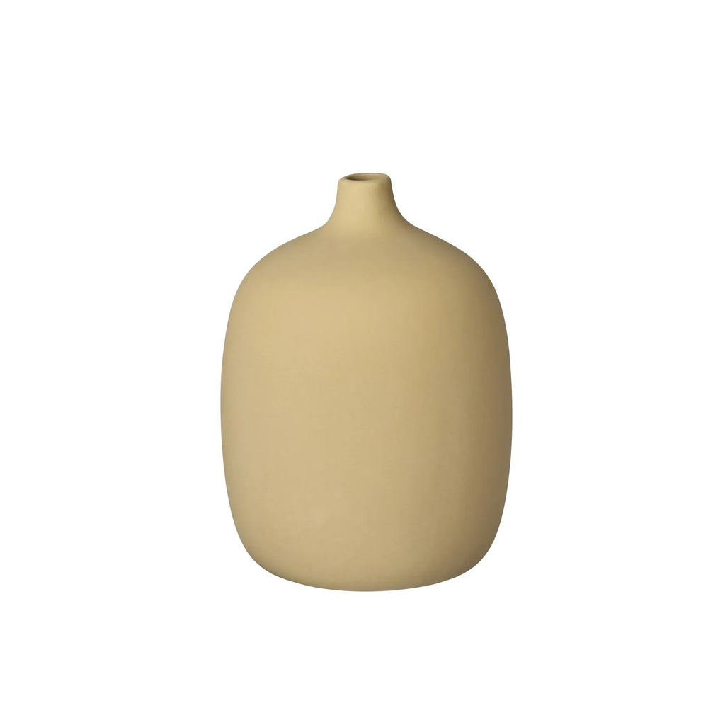 Vase -CEOLA- colour New Wheat - size 19 cm