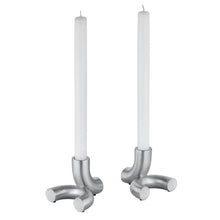Laden Sie das Bild in den Galerie-Viewer, Candle holder -DOODLE- colour Stainless Steel